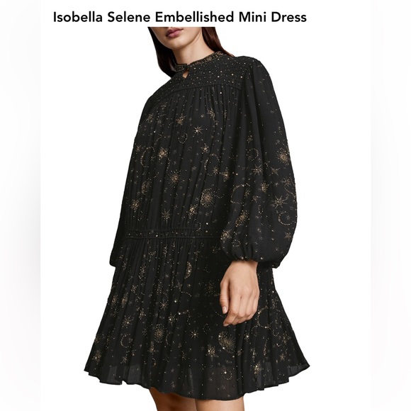 NWT - ALLSAINTS Isobella Selene Dress - Picture 4 of 4